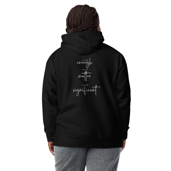 Unisex Hoodie | Squirrel Scout Motto - Light Text - Image 4