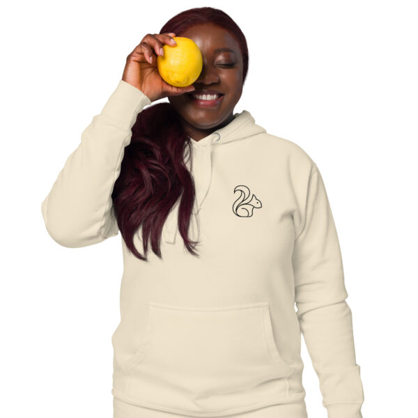 Unisex Hoodie | Squirrel Scout Motto - Dark Text - Image 9