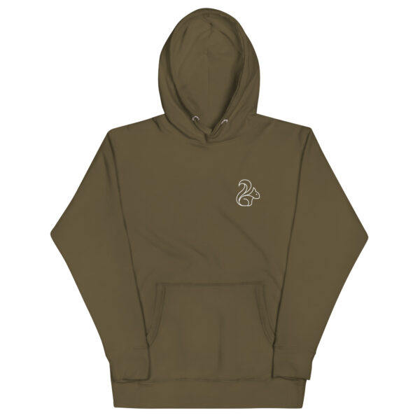 Unisex Hoodie | Squirrel Scout Motto - Light Text - Image 21