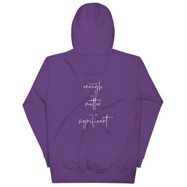 Unisex Hoodie | Squirrel Scout Motto - Light Text - Image 18