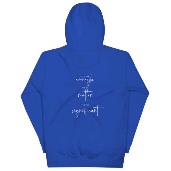 Unisex Hoodie | Squirrel Scout Motto - Light Text - Image 16